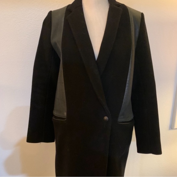 SANDRO Paris Pea coat - Picture 1 of 8